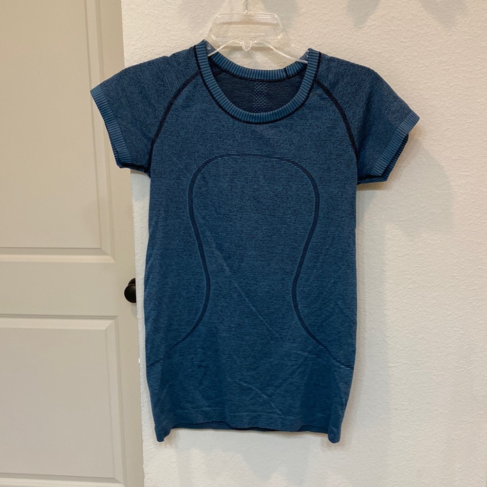 Blue Lululemon top
